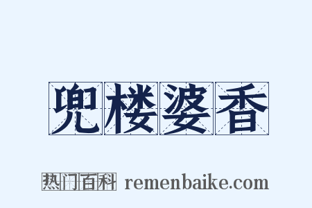 兜楼婆香是什么意思的图片